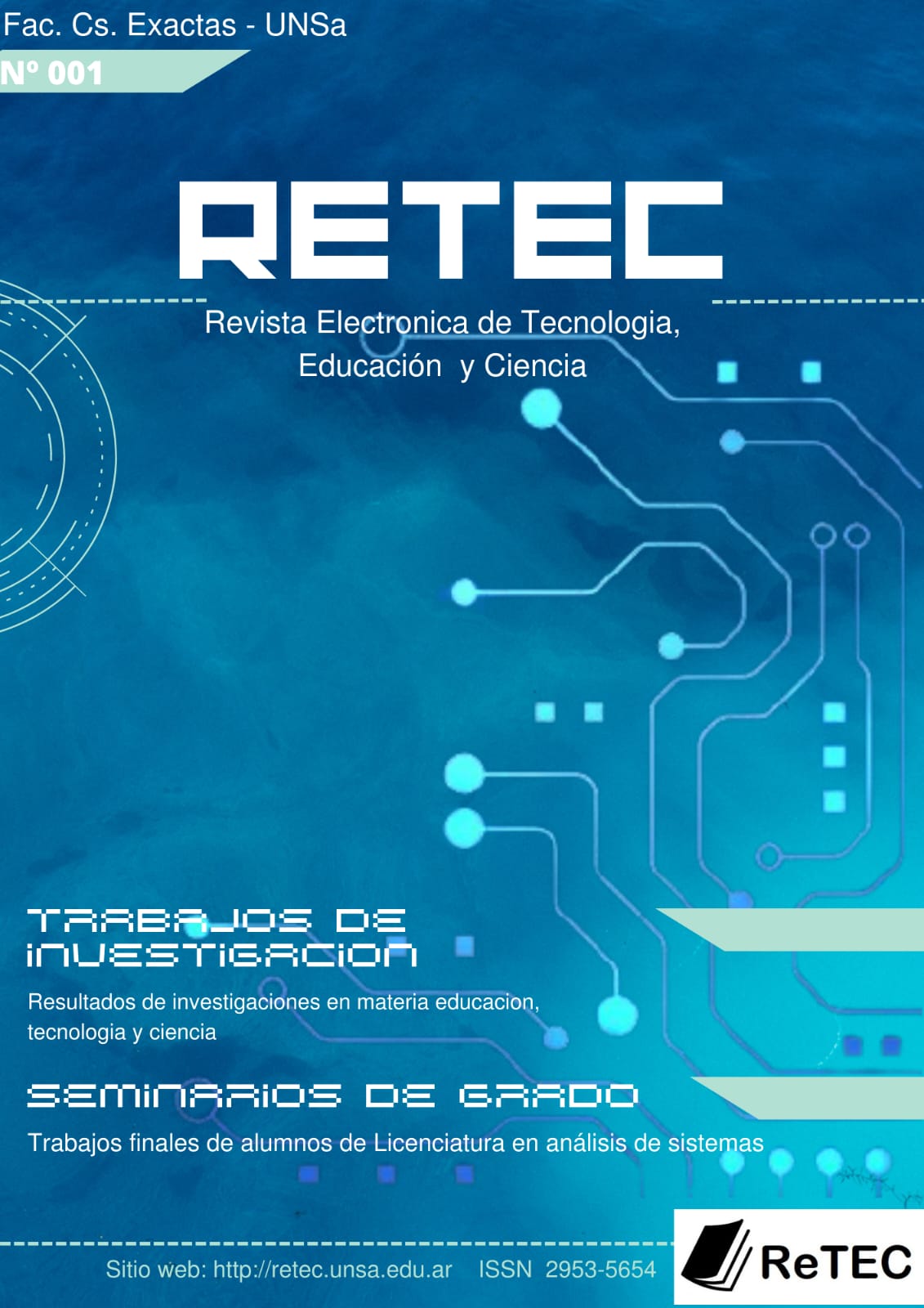 					Ver Vol. 1 Núm. 1 (2023): ReTEC Revista Electrónica de Tecnología, Educación y Ciencia
				